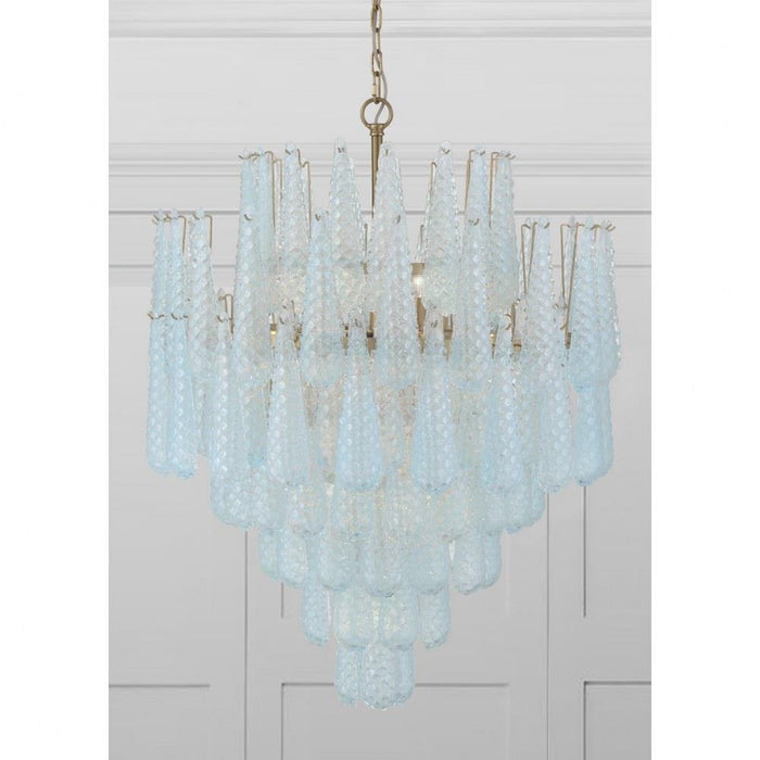 Crystorama Lighting - OLL-6008-AG-BH - Ollie - 21 Light Chandelier-40.75 Inch Tall and 33.25 Inch Wide