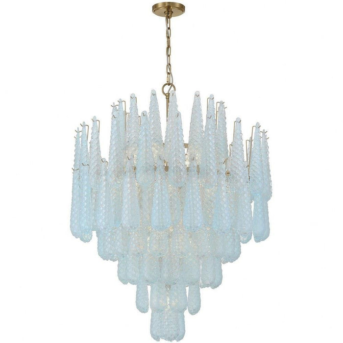 Crystorama Lighting - OLL-6008-AG-BH - Ollie - 21 Light Chandelier-40.75 Inch Tall and 33.25 Inch Wide