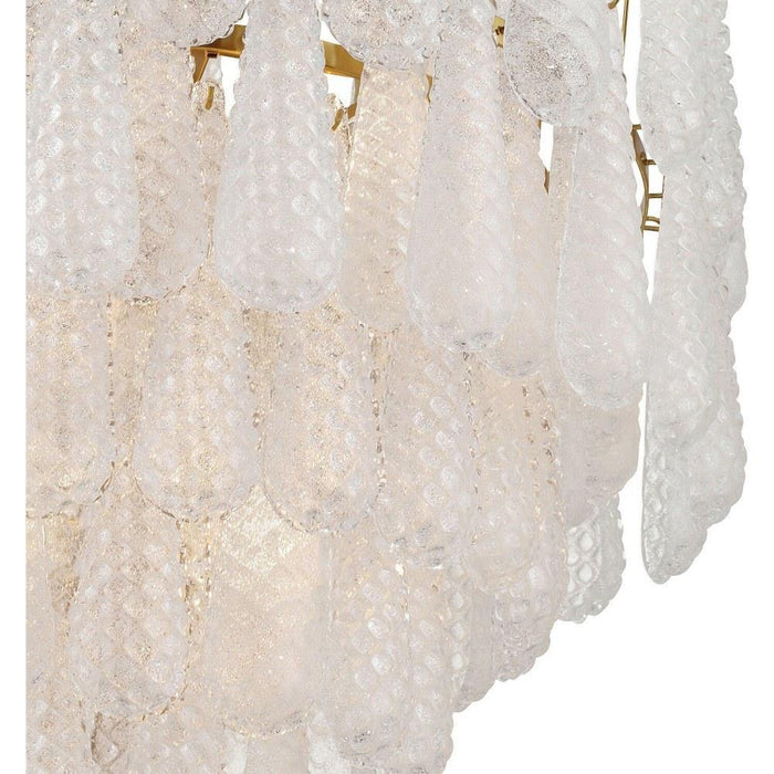Crystorama Lighting - OLL-6008-AG-BH - Ollie - 21 Light Chandelier-40.75 Inch Tall and 33.25 Inch Wide