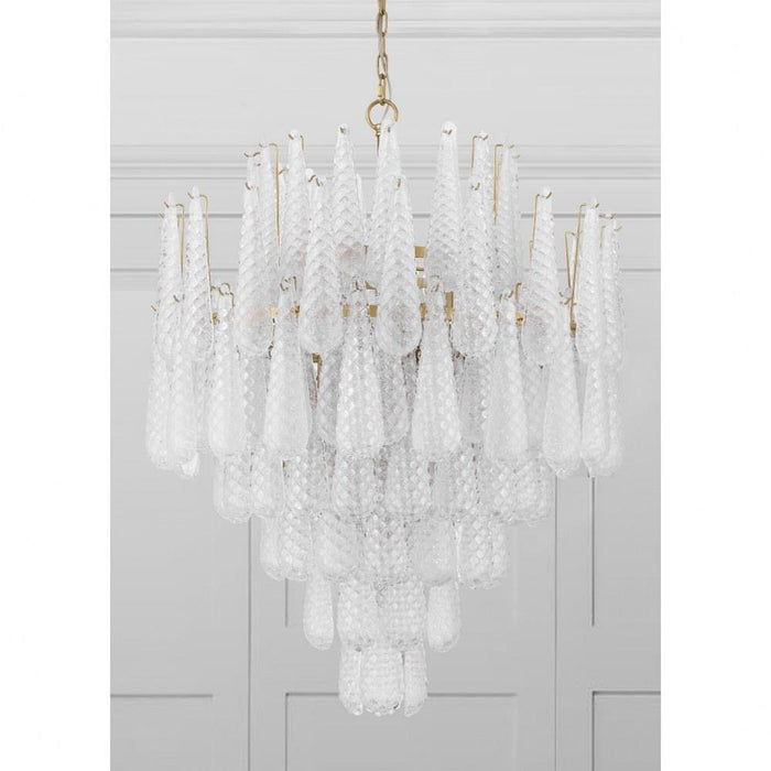 Crystorama Lighting - OLL-6008-AG-BH - Ollie - 21 Light Chandelier-40.75 Inch Tall and 33.25 Inch Wide