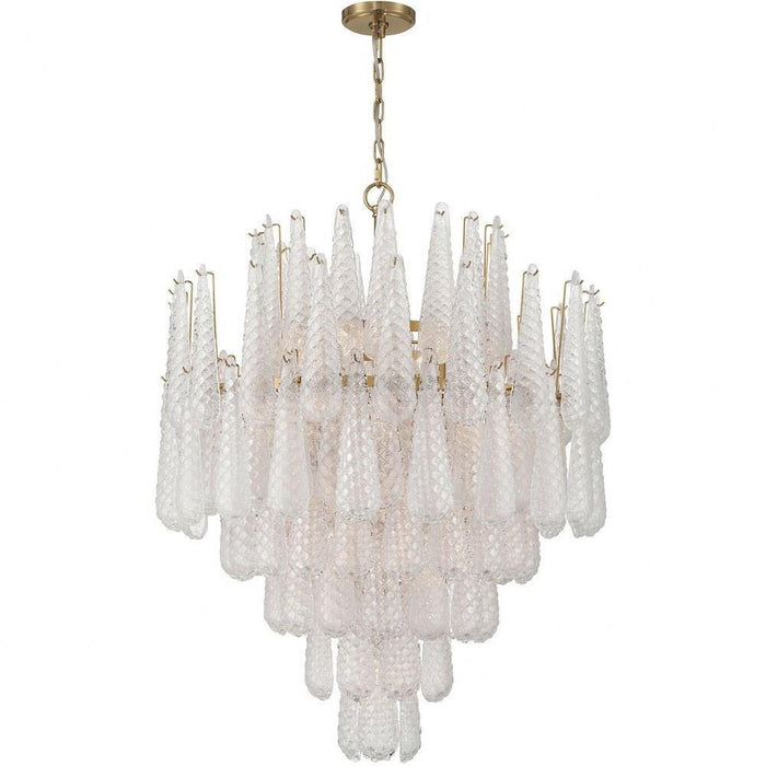 Crystorama Lighting - OLL-6008-AG-BH - Ollie - 21 Light Chandelier-40.75 Inch Tall and 33.25 Inch Wide