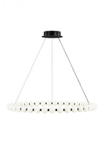Orbet Chandelier, 1-Light, LED, Nickel, 36.1"W (700OBT36N-LED927 70PGALD)