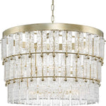 Progress Lighting - P400368 - Chevall - 9 Light Chandelier In Modern Style-23.5 Inches Tall and 32 Inches Wide