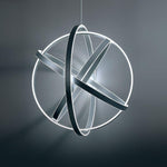 Modern Forms - PD-61738-TT - Kinetic-202W 1 LED Chandelier in Contemporary Style-38 Inches Wide by 38 Inches High