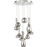 Modern Forms - PD-ACID09R-PN - Acid - 17 Inch 99W 9 LED Round Chandelier