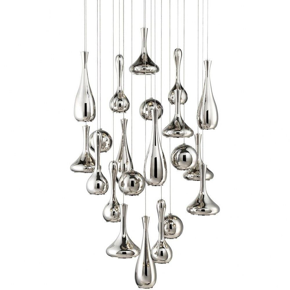 Modern Forms - PD-ACID21R-PN - Acid - 26 Inch 231W 21 LED Round Chandelier