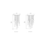 Modern Forms - PD-ACID21R-PN - Acid - 26 Inch 231W 21 LED Round Chandelier