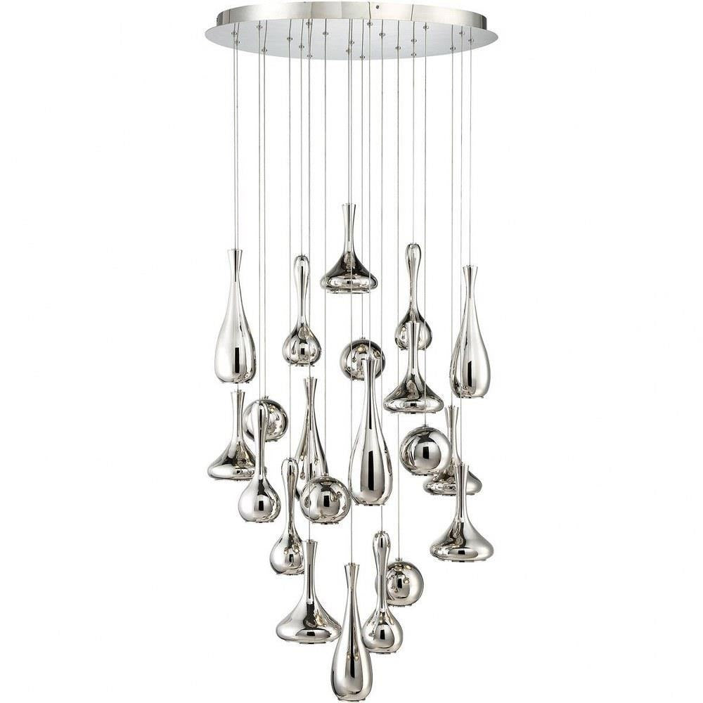 Modern Forms - PD-ACID21R-PN - Acid - 26 Inch 231W 21 LED Round Chandelier