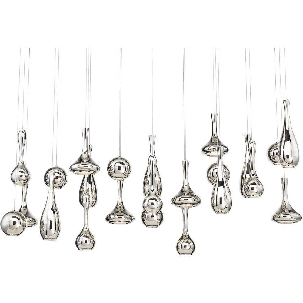 Modern Forms - PD-ACID23L-PN - Acid - 54 Inch 243W 23 LED Linear Chandelier