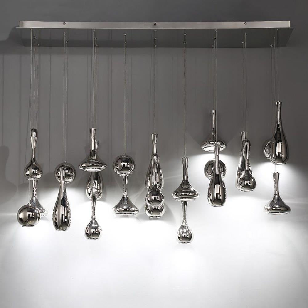 Modern Forms - PD-ACID23L-PN - Acid - 54 Inch 243W 23 LED Linear Chandelier
