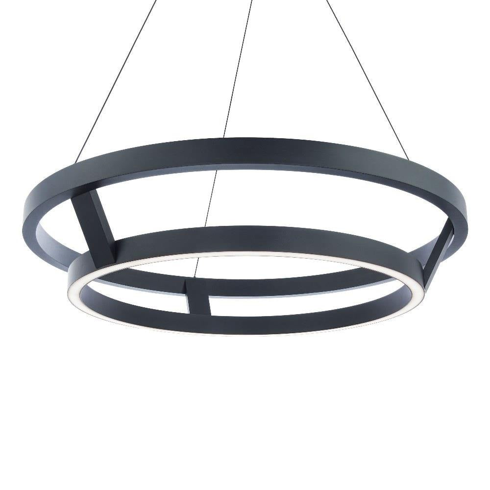Modern Forms - PD-32242-BK - Imperial - 82W 1 LED Chandelier In Modern Style-8.13 Inches Tall and 42 Inches Wide