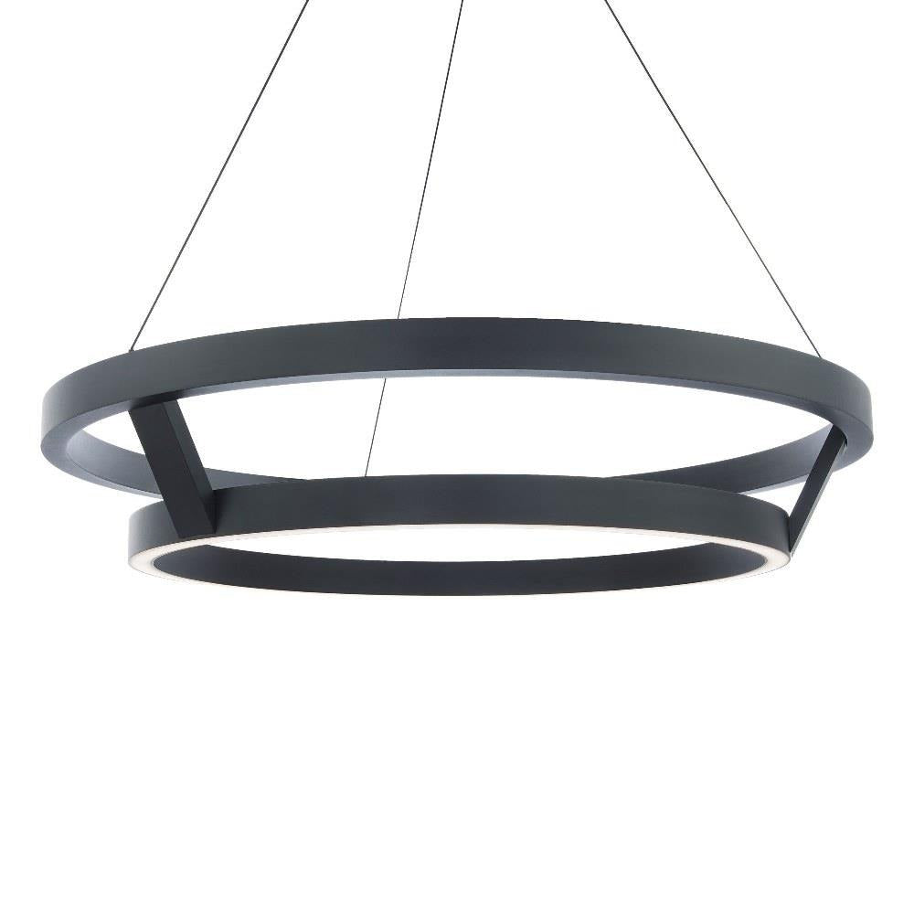 Modern Forms - PD-32242-BK - Imperial - 82W 1 LED Chandelier In Modern Style-8.13 Inches Tall and 42 Inches Wide