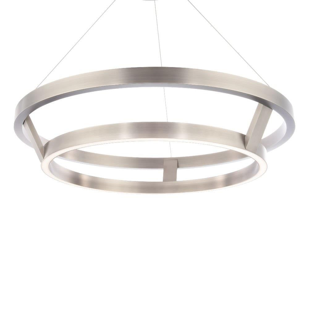 Modern Forms - PD-32242-BK - Imperial - 82W 1 LED Chandelier In Modern Style-8.13 Inches Tall and 42 Inches Wide