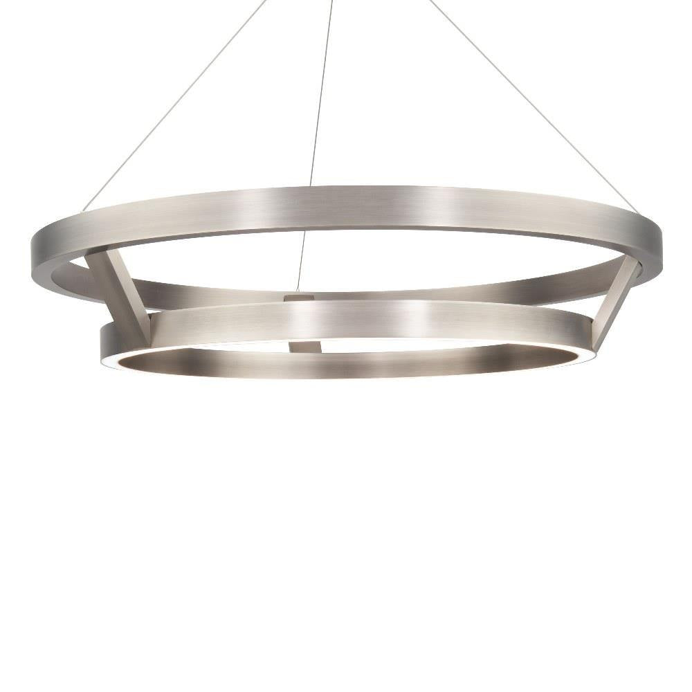 Modern Forms - PD-32242-BK - Imperial - 82W 1 LED Chandelier In Modern Style-8.13 Inches Tall and 42 Inches Wide