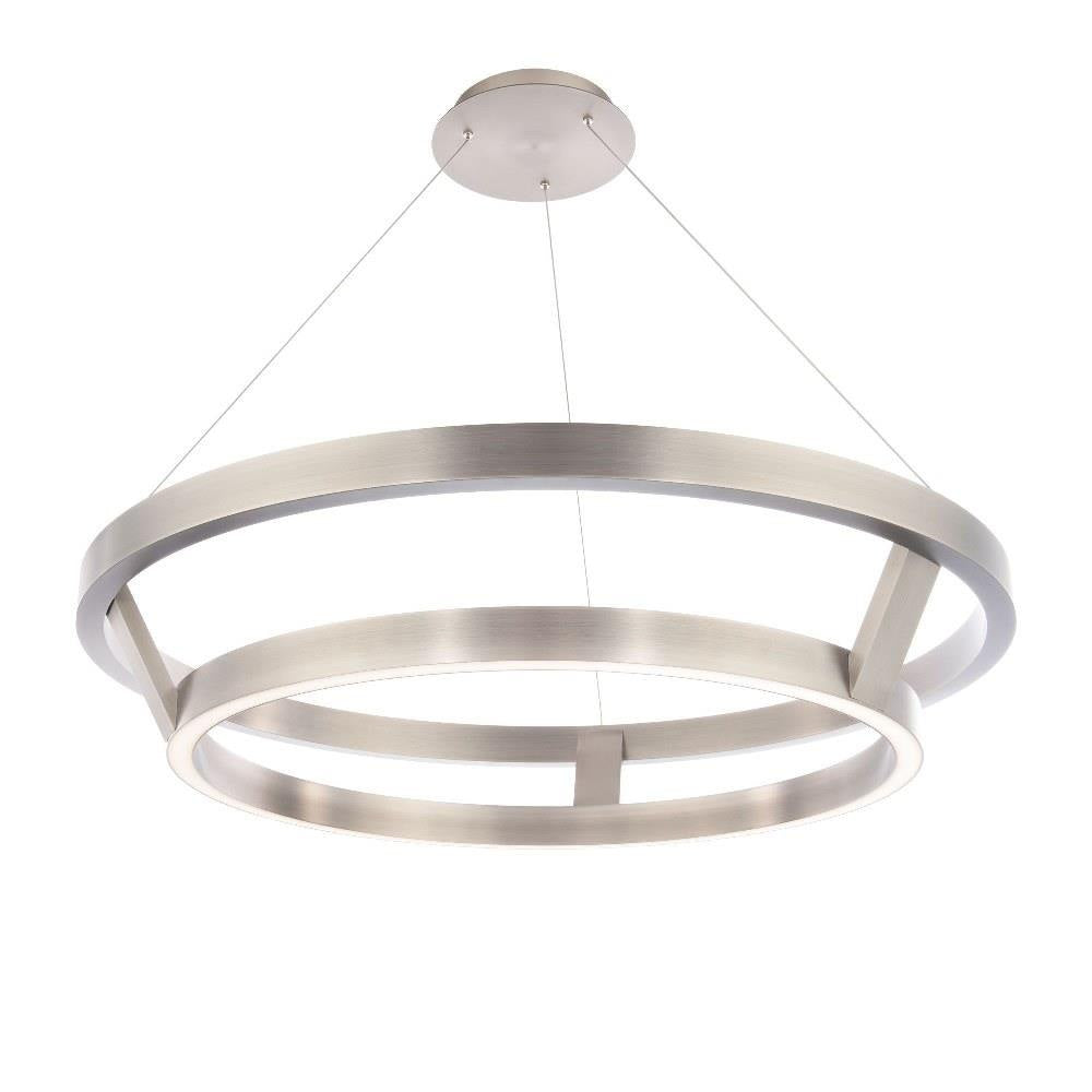 Modern Forms - PD-32242-BK - Imperial - 82W 1 LED Chandelier In Modern Style-8.13 Inches Tall and 42 Inches Wide