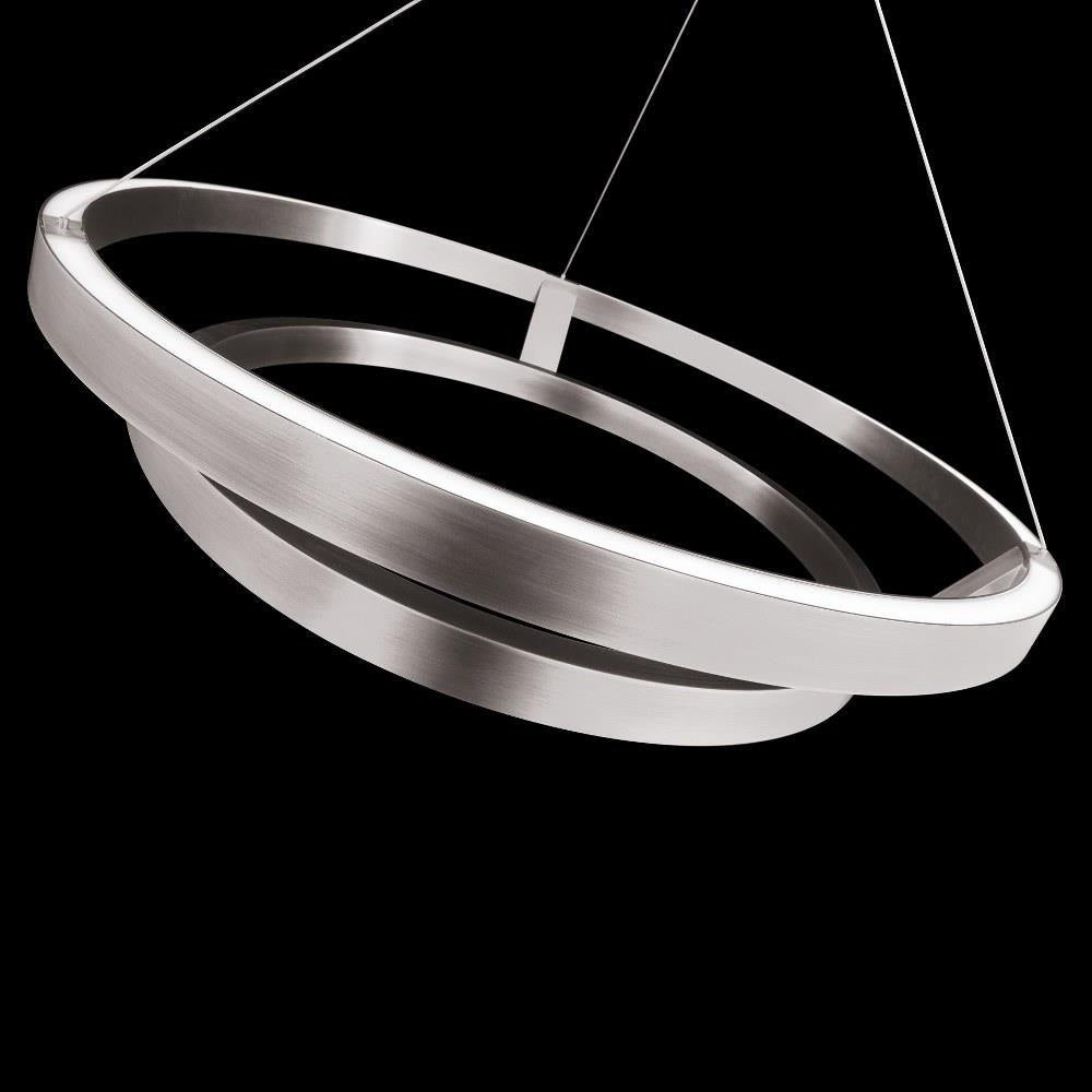Modern Forms - PD-32242-BK - Imperial - 82W 1 LED Chandelier In Modern Style-8.13 Inches Tall and 42 Inches Wide
