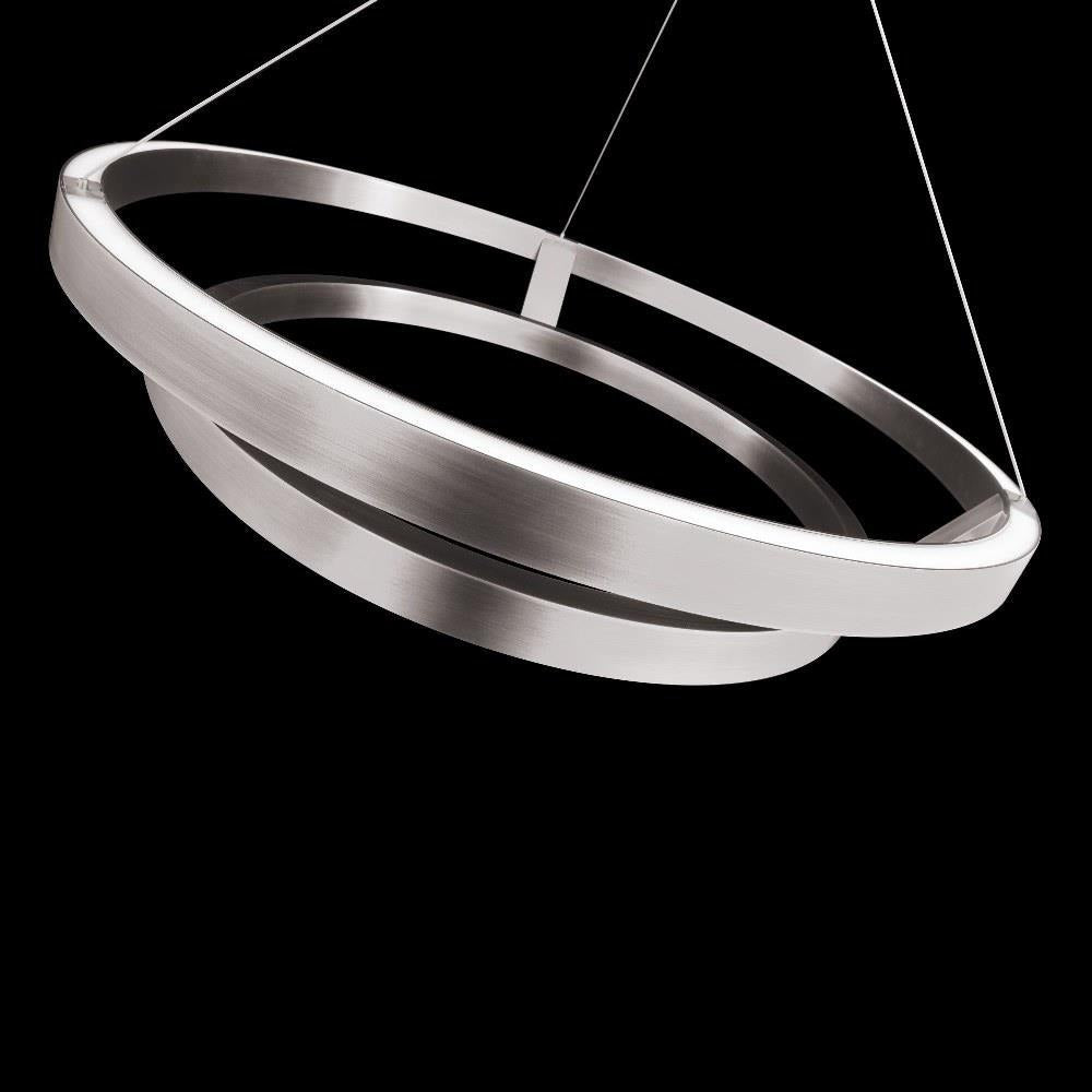 Modern Forms - PD-32242-BK - Imperial - 82W 1 LED Chandelier In Modern Style-8.13 Inches Tall and 42 Inches Wide