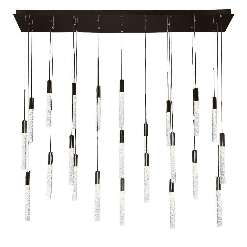 Modern Forms - PD-35623L-PN - Magic-120.5W 23 LED Linear Chandelier in Modern Style-12 Inches Wide by 11.8 Inches High