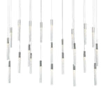Modern Forms - PD-35623L-PN - Magic-120.5W 23 LED Linear Chandelier in Modern Style-12 Inches Wide by 11.8 Inches High