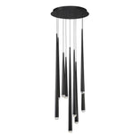 Modern Forms - PD-41709R-AB - Cascade-68W 9 LED Round Chandelier in Modern Style-17 Inches Wide by 37 Inches High