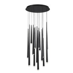 Modern Forms - PD-41715R-AB - Cascade-113W 15 LED Round Chandelier in Modern Style-23 Inches Wide by 37 Inches High