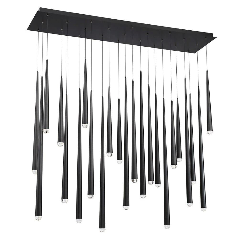 Modern Forms - PD-41723L - Cascade-173W 23 LED Linear Chandelier in Modern Style-12 Inches Wide by 37 Inches High
