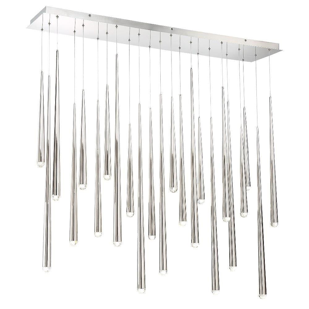 Modern Forms - PD-41723L - Cascade-173W 23 LED Linear Chandelier in Modern Style-12 Inches Wide by 37 Inches High