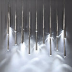 Modern Forms - PD-41723L - Cascade-173W 23 LED Linear Chandelier in Modern Style-12 Inches Wide by 37 Inches High