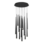 Modern Forms - PD-41815R-AB - Cascade-113W 15 LED Round Chandelier in Modern Style-23 Inches Wide by 28 Inches High