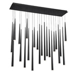 Modern Forms - PD-41823L-PN - Cascade-173W 23 LED Linear Chandelier in Modern Style-12 Inches Wide by 28 Inches High