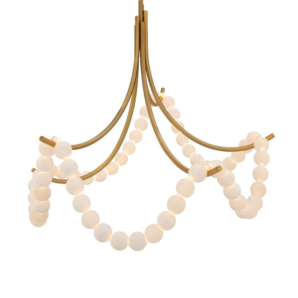 Modern Forms - PD-50446-AB - Parel - 40.9W 1 LED Pendant-45 Inches Tall and 46 Inches Wide