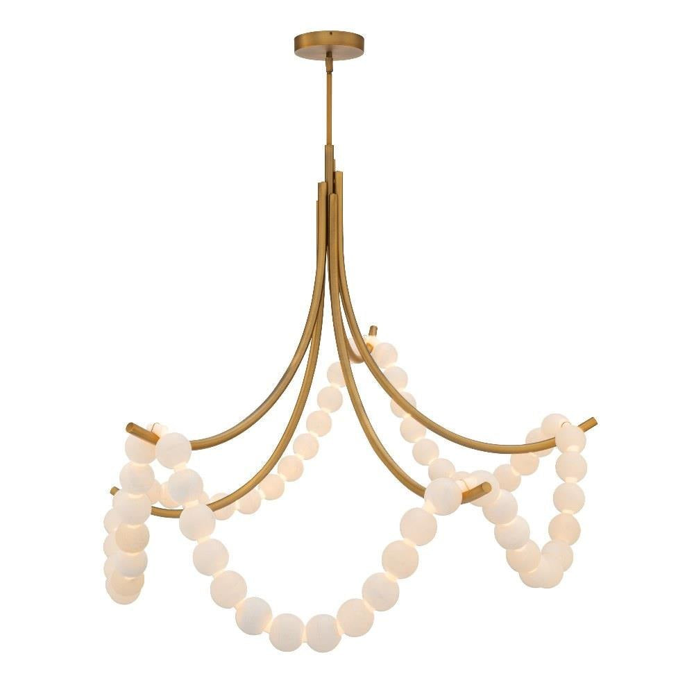 Modern Forms - PD-50446-AB - Parel - 40.9W 1 LED Pendant-45 Inches Tall and 46 Inches Wide