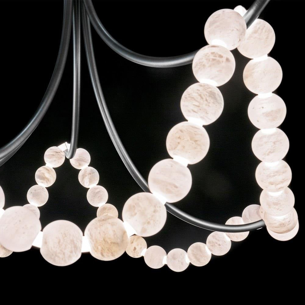 Modern Forms - PD-50446-AB - Parel - 40.9W 1 LED Pendant-45 Inches Tall and 46 Inches Wide