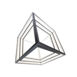 dweLED - PD-51041-BK - Atlas - 41.63 Inch 42W 1 Led Chandelier