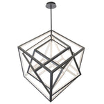 dweLED - PD-51050-BK - Atlas - 50 Inch 60W 1 Led Chandelier