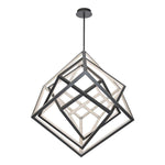 dweLED - PD-51050-BK - Atlas - 50 Inch 60W 1 Led Chandelier