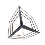dweLED - PD-51050-BK - Atlas - 50 Inch 60W 1 Led Chandelier