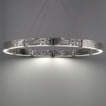 Modern Forms - PD-56748-PN - Zelda-75W 12 LED Chandelier in Contemporary Style-48 Inches Wide by 3.3 Inches High