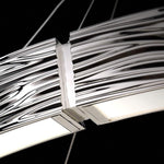 Modern Forms - PD-56748-PN - Zelda-75W 12 LED Chandelier in Contemporary Style-48 Inches Wide by 3.3 Inches High