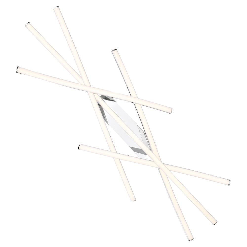 dweLED - PD-60944-CH - Divergence - 43.75 Inch 90W 9 Led Chandelier