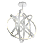 Modern Forms - PD-61760-BK - Kinetic-300W 1 LED Chandelier in Contemporary Style-60 Inches Wide by 60 Inches High