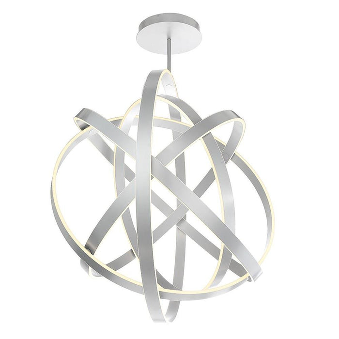 Modern Forms - PD-61760-BK - Kinetic-300W 1 LED Chandelier in Contemporary Style-60 Inches Wide by 60 Inches High