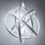 Modern Forms - PD-61760-BK - Kinetic-300W 1 LED Chandelier in Contemporary Style-60 Inches Wide by 60 Inches High