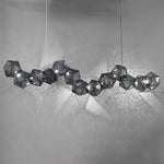 Modern Forms - PD-62864-BK - Riddle-34W 13 LED Linear Pendant in Contemporary Style-64 Inches Wide by 15 Inches High