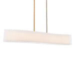Modern Forms - PD-70148-BK - Rhiannon - 81W 1 LED Linear Chandelier In Mid-Century Modern Style-7 Inches Tall and 6 Inches Wide
