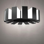 Modern Forms - PD-75934-AB - Chronos-48W 12 LED Chandelier in Mid-Century Modern Style-34 Inches Wide by 10 Inches High
