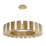 Modern Forms - PD-75950-AB - Chronos-65W 22 LED Chandelier in Mid-Century Modern Style-50 Inches Wide by 10 Inches High