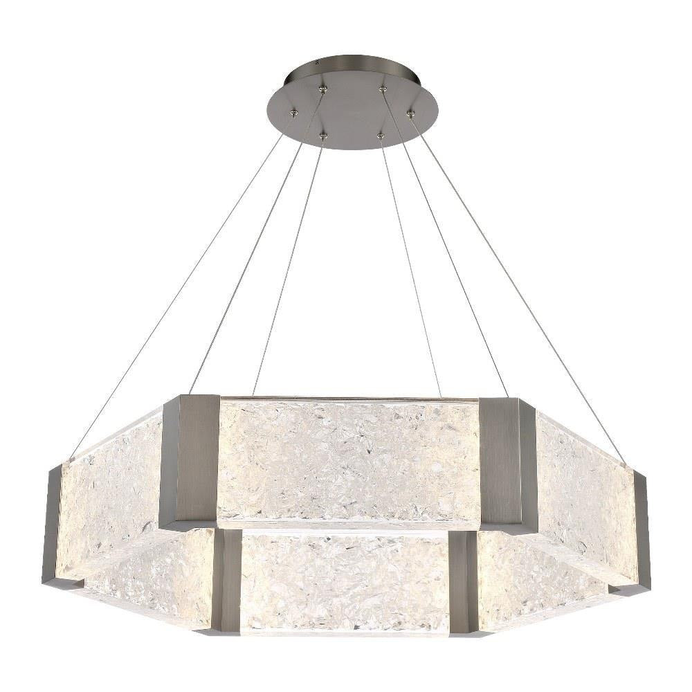 Modern Forms - PD-76034-AN - Forever-32W 1 LED Chandelier in Mid-Century Modern Style-29.44 Inches Wide by 6.5 Inches High