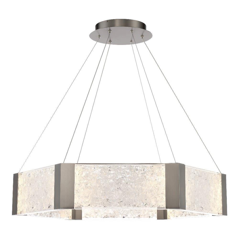 Modern Forms - PD-76034-AN - Forever-32W 1 LED Chandelier in Mid-Century Modern Style-29.44 Inches Wide by 6.5 Inches High