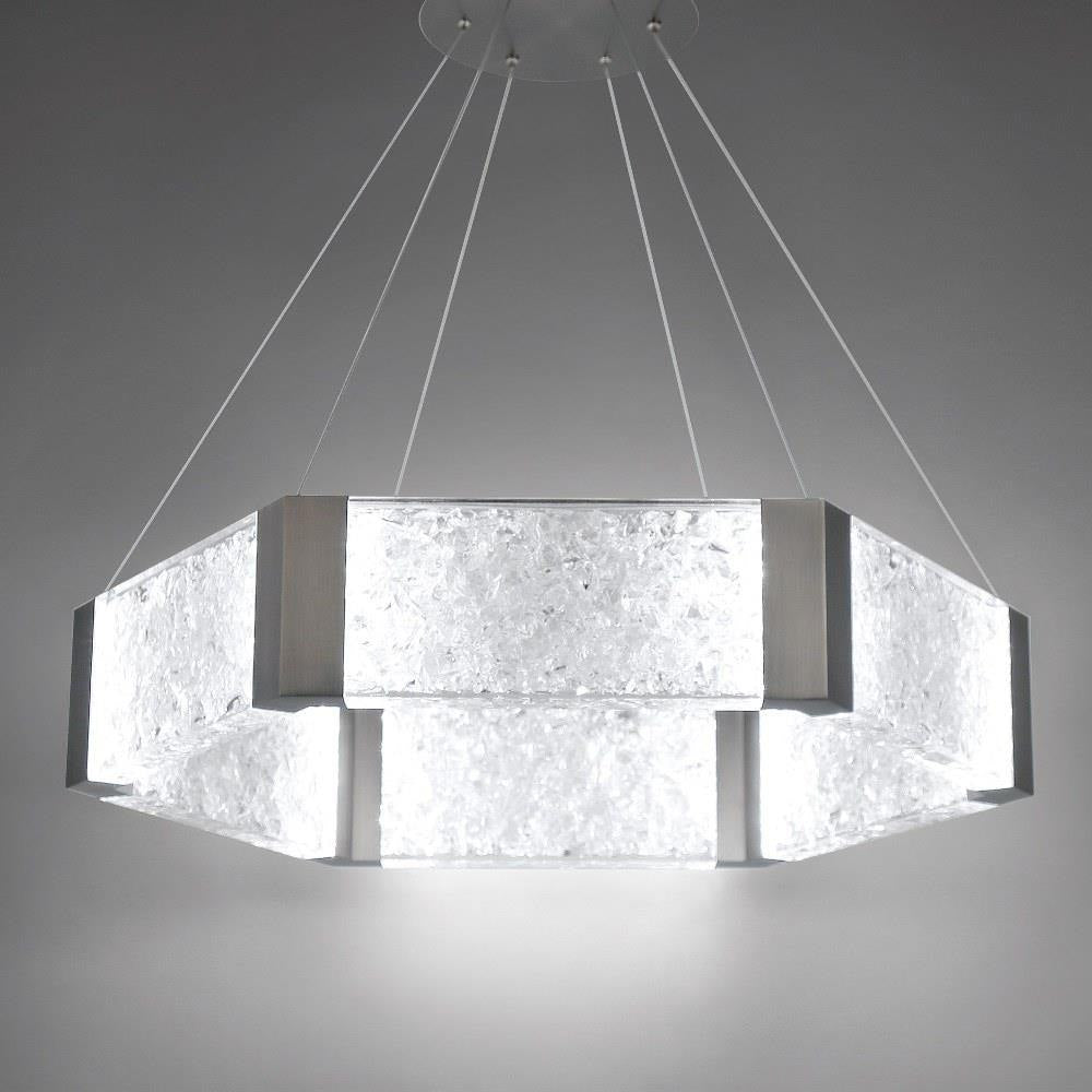 Modern Forms - PD-76034-AN - Forever-32W 1 LED Chandelier in Mid-Century Modern Style-29.44 Inches Wide by 6.5 Inches High